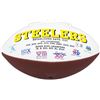 Image 2 : George Pickens Autographed White Pittsburgh Steelers Logo Football JSA