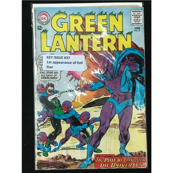 DC COMICS NO.37 GREEN LANTERN  (1ST APP OF EVIL STAR)