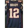Image 1 : TOM BRADY SIGNED REEBOK NEW ENGLAND PATRIOTS ON FIELD JERSEY (MOUNTED MEMORIES COA)
