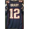 Image 1 : TOM BRADY SIGNED REEBOK NEW ENGLAND PATRIOTS ON FIELD JERSEY (MOUNTED MEMORIES COA)