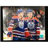 Image 1 : CONNOR MCDAVID AND LEON DRAISAITL SIGNED 8 X 10 GCG HOLO