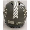 Image 5 : Steve Largent Jim Zorn Autographed Seattle Seahawks Full Size Replica Speed Helmet "Go Hawks!" MCS