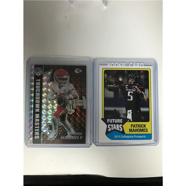 PATRICK MAHOMES ROOKIE CARD LOT