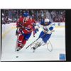 Image 1 : JURAJ SLAVKOVSKY SIGNED MONTREAL CANADIANS 8 X 10 (GCG HOLO)