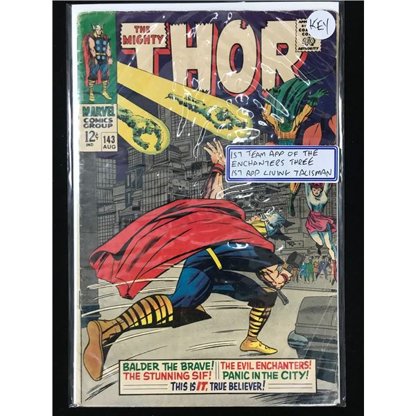 MARVEL COMICS THE MIGHTY THOR NO.143