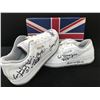 Image 1 : RUBEN STUDDARD PERFORMANCE WORN SHOES SIGNED BY HIM, CLAY AIKEN AND ALL TOP 10 SEASON 2 CONTESTANTS