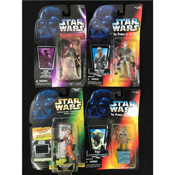 MINT ON CARD STAR WARS VINTAGE ACTION FIGURE LOT