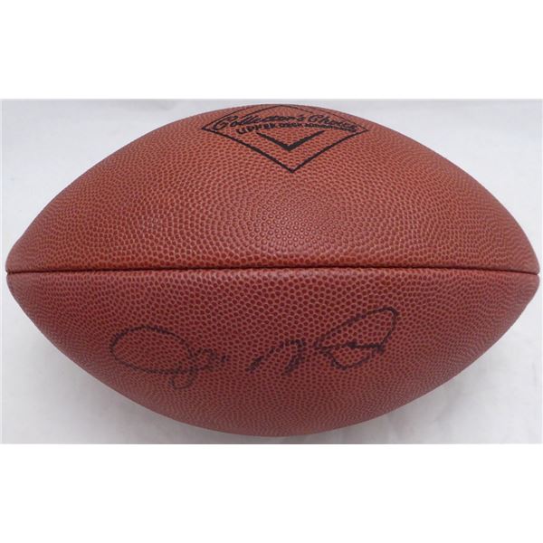 JOE MONTANA SIGNED FOOTBALL (BECKETT COA)