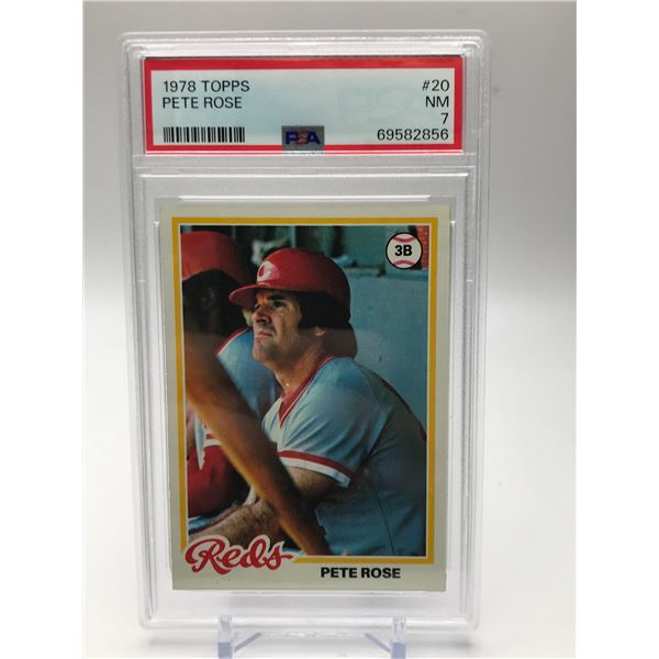 1978 TOPPS PETE ROSE (PSA 7)