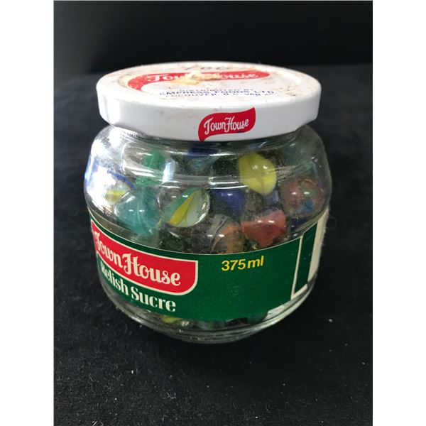 LOT OF 100 VINTAGE MARBLES