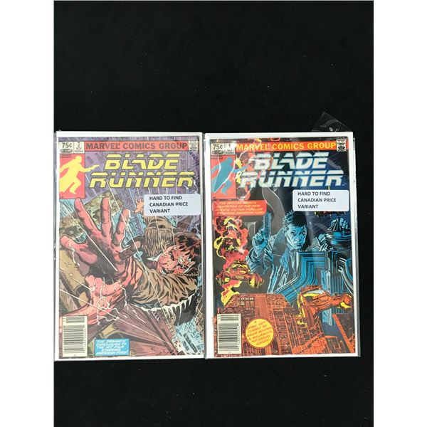 MARVEL COMICS BLADE RUNNER NO.1 & NO.2