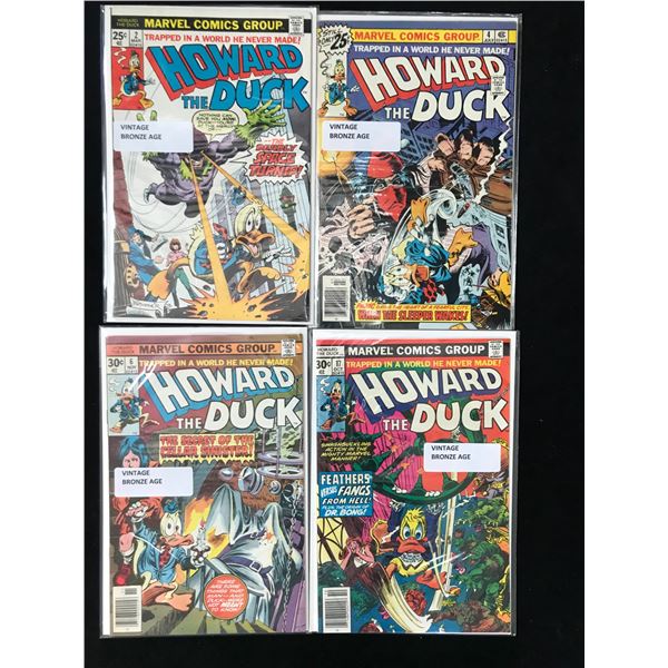 MARVEL COMICS HOWARD THE DUCK COMIC BOOK LOT