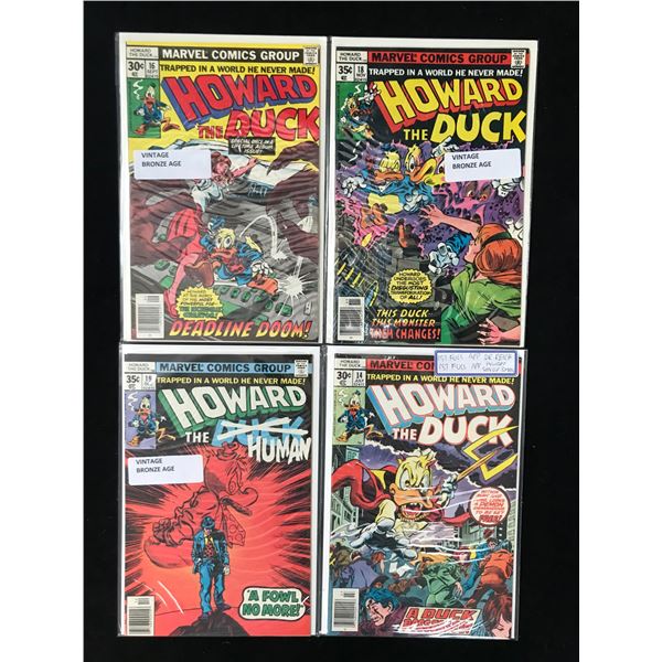 MARVEL COMICS HOWARD THE DUCK COMIC BOOK LOT