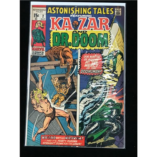 MARVEL COMICS ASTONISHING TALES KAZAR AND DR. DOOM NO.2