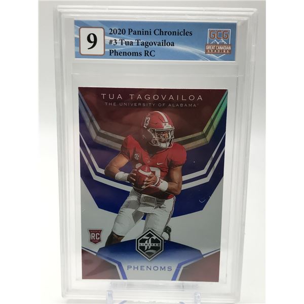 2020 PANINI CHRONICLES TUA TAGOVAILOA PHENOMS RC (GCG 9)