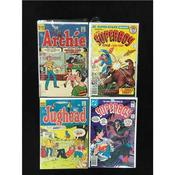 VINTAGE COMIC BOOK LOT (ARCHIE AND SUPERBOY)