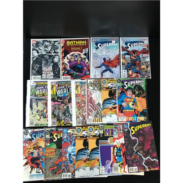 LARGE SUPERMAN COMIC BOOK LOT