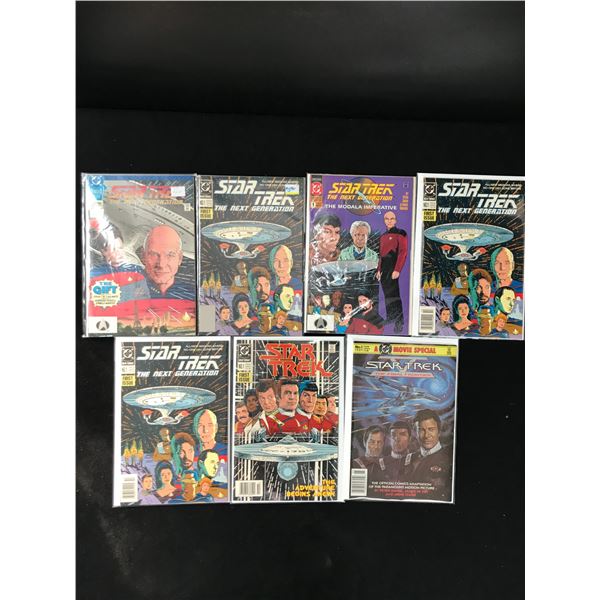 STAR TREK NO.1 COMIC BOOK LOT (ALL NO.1 COMICS)