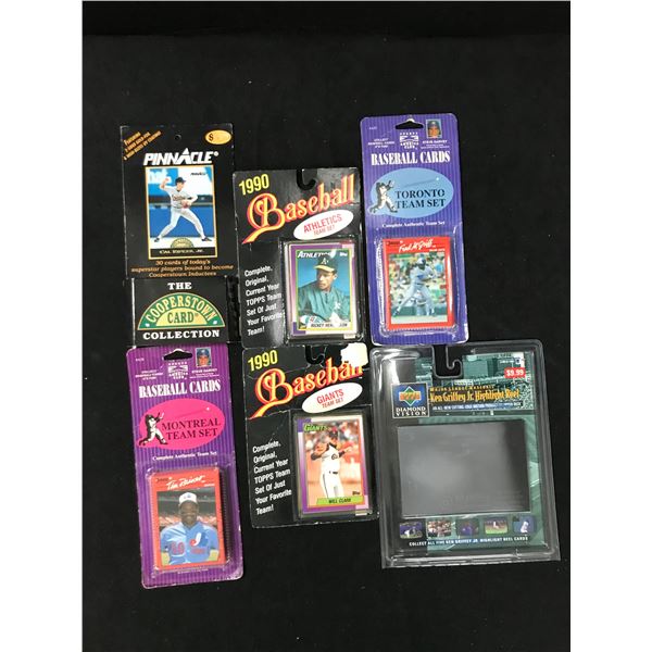 NEW OLD STOCK BASEBALL BLASTER PACKS LOT