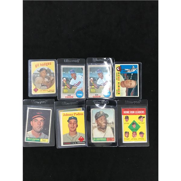 VINTAGE BASEBALL STAR CARD LOT (1960'S)