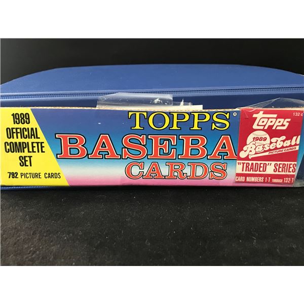 1989 TOPPS BASEBALL COMPLETE SET HIGH GRADE