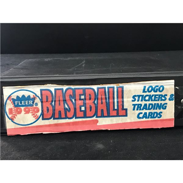 1990 FLEER BASEBALL COMPLETE SET HIGH GRADE