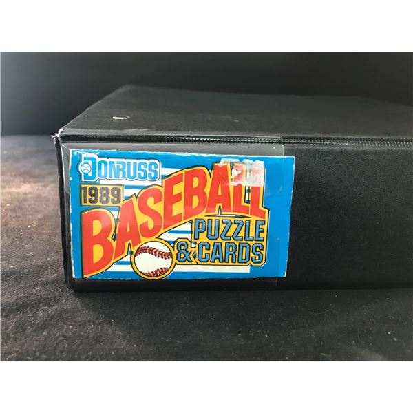 1989 DONRUSS BASEBALL COMPLETE SET HIGH GRADE