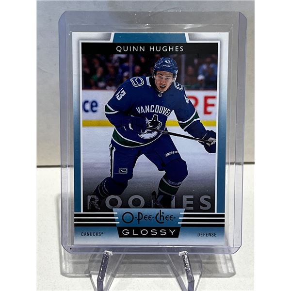 2019-20 QUINN HUGHES O PEE CHEE GLOSSY