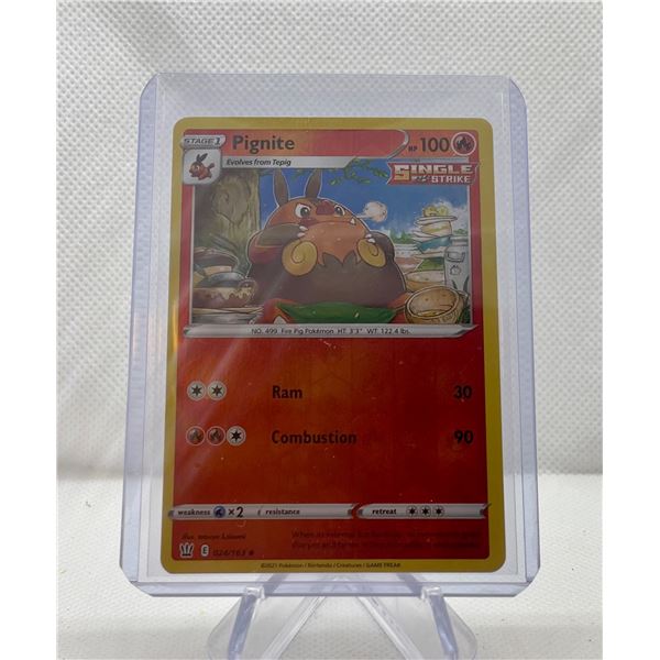 PIGNITE POKEMON SWORD & SHIELD BATTLE STYLES 2021-REVERSE HOLO 024/163