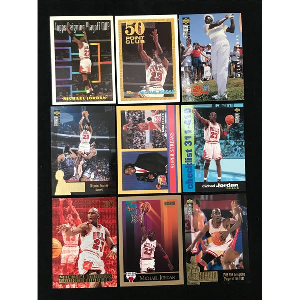 MICHAEL JORDAN SPORTS CARD LOT