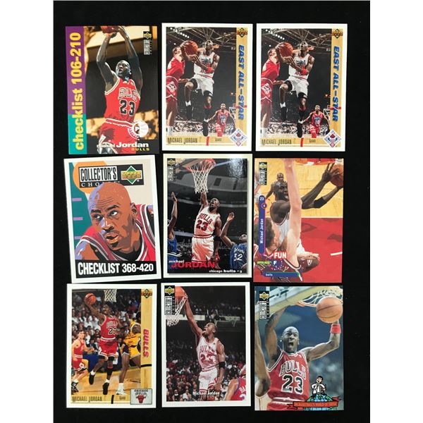 MICHAEL JORDAN SPORTS CARD LOT