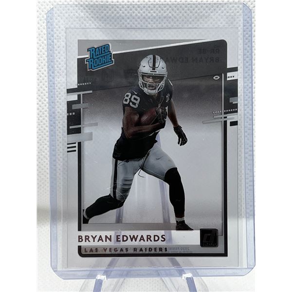 BRYAN EDWARDS RATED ROOKIE DONRUSS