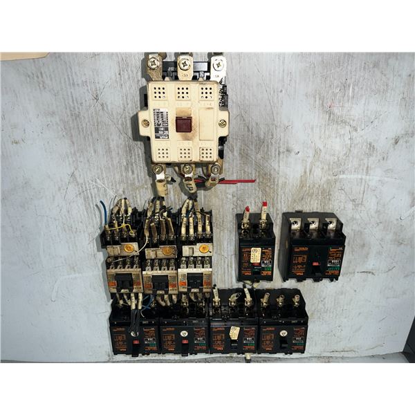 Lot of Fuji Electric Breakers/Contactors