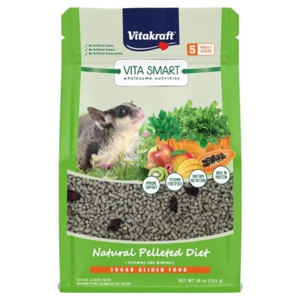 NEW BAG OF VITAKRAFT SUGAR GLIDER FOOD 28OZ