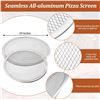 Image 2 : NEW 4 PACK OF 10" SEAMLESS PIZZA SCREENS