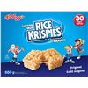 Image 1 : NEW BOX OF KELLOGG'S RICE KRISPIES SQUARE ORIGINAL