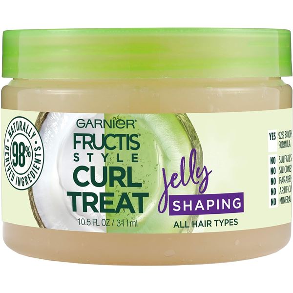 NEW GARNIER FRUCTIS CURL TREAT JELLY LEAVE IN