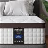 Image 1 : NEW KESCAS 10" MEMORY FOAM HYBRID FULL MATTRESS