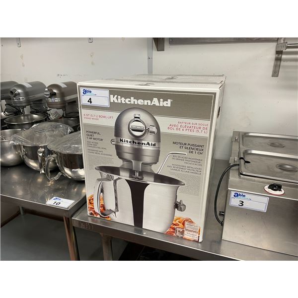 KITCHENAID 6 QT BOWL-LIFT COUNTER TOP 110V CONTOUR SILVER STAND MIXER *IN BOX*