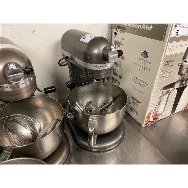 KITCHENAID PROFESSIONAL 600, 6 QT BOWL-LIFT COUNTER TOP 110V STAND MIXER WITH EXTRA BOWL,
