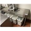 Image 1 : 4 DRAWER 72"W X 24"D X 36"H STAINLESS STEEL COMMERCIAL PASTRY PREPARATION STATION