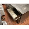 Image 2 : 4 DRAWER 4 DOOR 72"W X 35"D X 36"H STAINLESS STEEL COMMERCIAL PASTRY PREPARATION STATION