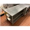Image 1 : 3 TIER 54"W X 30"D X 36"H COMMERCIAL STAINLESS STEEL MOBILE PREPARATION TABLE