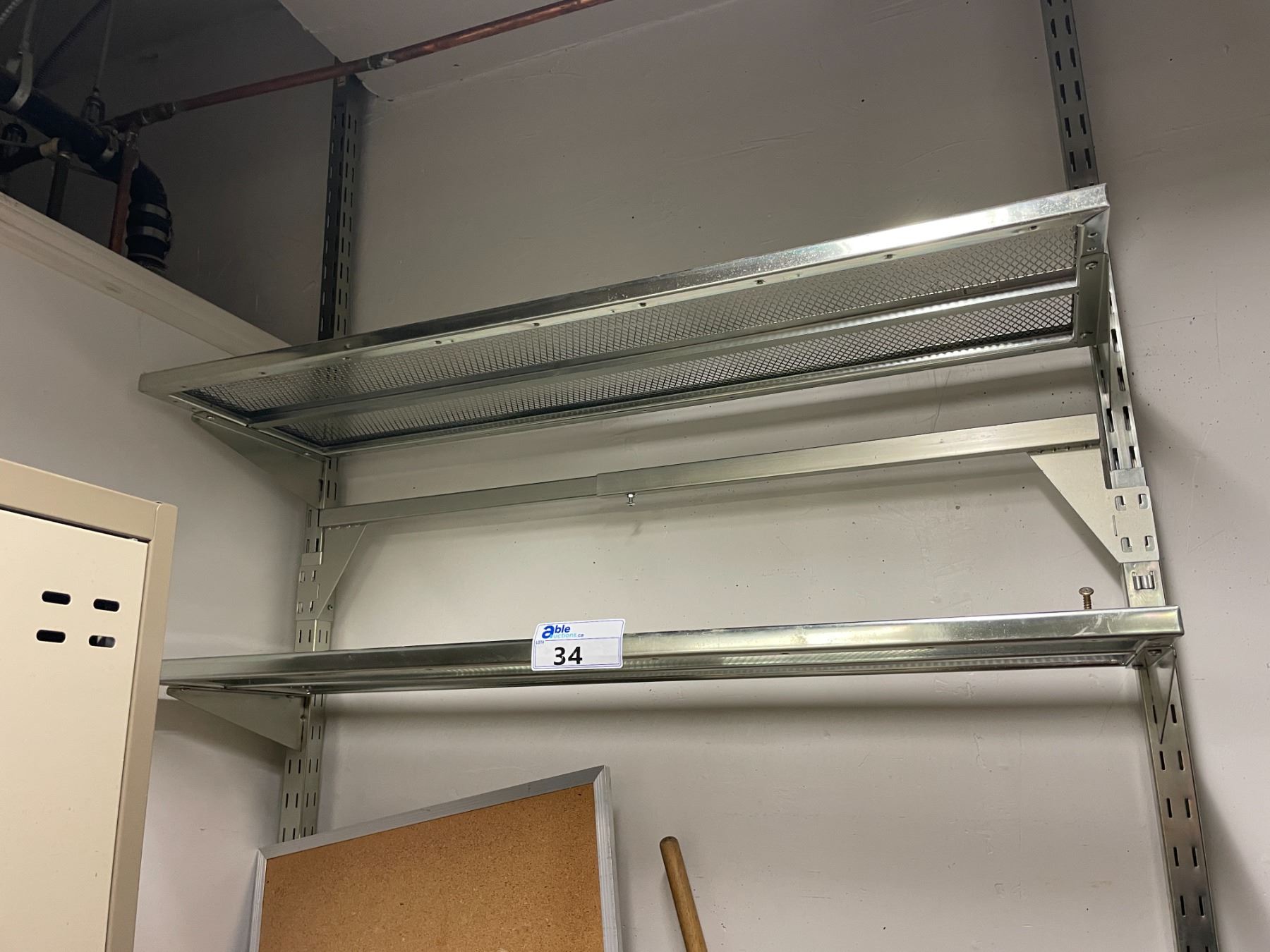 2 TIER STAINLESS STEEL COMMERCIAL ADJUSTABLE 47