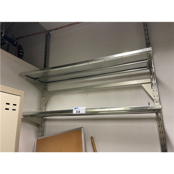 2 TIER STAINLESS STEEL COMMERCIAL ADJUSTABLE 47