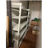 Image 1 : 2 BAY 10 SECTION 93"W X 18"D X 72"H ADJUSTABLE COMMERCIAL PLASTIC SHELVING UNIT