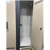 Image 2 : BEIGE METAL 2 BAY 4 DOOR LOCKER SYSTEM