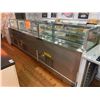 Image 1 : 3 SECTION LA ROSSA RVS H60/136/15 STAINLESS STEEL 3 TIER COOLED COMMERCIAL PASTRY DISPLAY CASE WITH