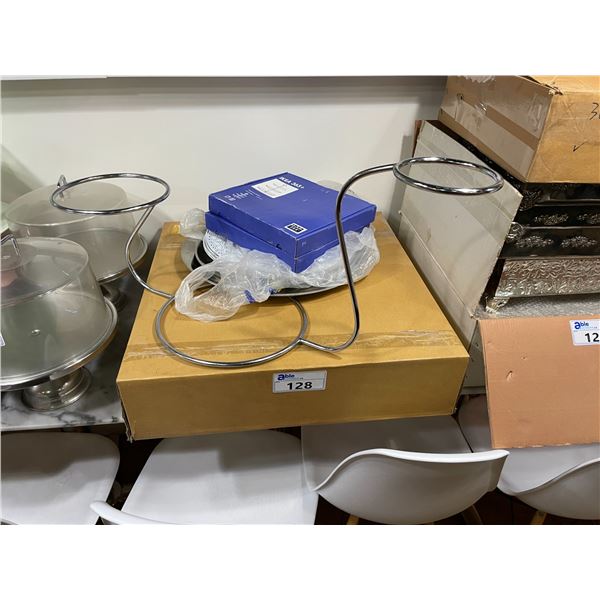 MULTI TIER CAKE STAND & ASSORTED PASTRY STANDS