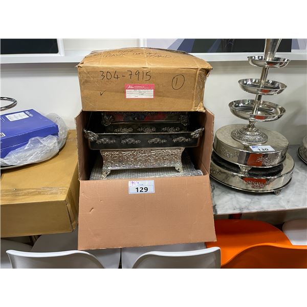 ASSORTED SILVER CAKE STANDS / PASTRY STANDS